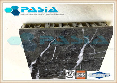 China Leichte Steinaluminiumbienenwaben-Platte mit dem Marmorsteinfurnier-blatt umweltfreundlich fournisseur