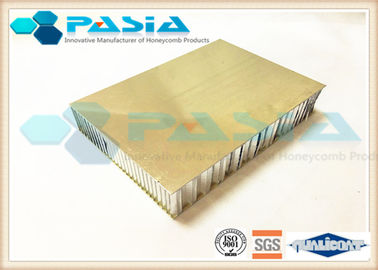 China Oberflächenplatte bürstete Aluminiumbienenwaben-Platten 5mm/12mm/25mm Stärke fournisseur