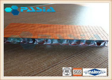 China Hochdruck lamelliert Aluminiumbienenwaben-Sandwich-Platte für Stand-Platte fournisseur