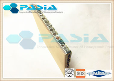 China Marmorsteinfurnier-blattbienenwaben-Wand-Umhüllungs-Gebrauch kundengebundene Größe fournisseur
