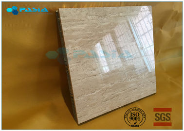 China Waschraum-Zellen-Aluminiumbienenwaben-Blatt-/Marmor-Zusammensetzungs-Platten fournisseur