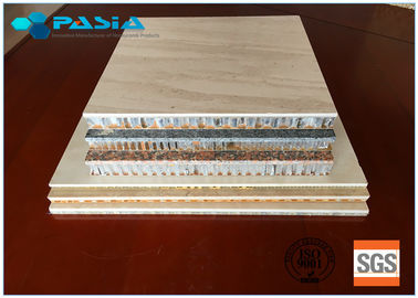 China 600x600 sortierter Marmorbienenwaben-Stein täfelt Aluminiumwabenkern-Platten fournisseur