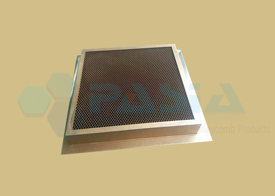China Betonstahl EMI Stainless Steel Honeycomb Panels für Belüftungs-Filter fournisseur
