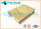 Oberflächenplatte bürstete Aluminiumbienenwaben-Platten 5mm/12mm/25mm Stärke fournisseur