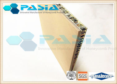 China Sandstein-Furnier-Blattbienenwaben-Stein-Platten für die Duschdekoration stoßsicher fournisseur