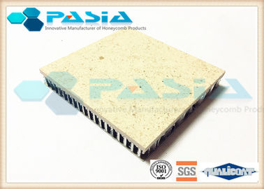 China Aluminiumbienenwaben-Sandwich-Platte, dünnes Kalkstein-Furnier-Blatt täfelt Flammen-Widerstand fournisseur