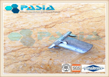 China Steinfurnier-blattbienenwaben-zusammengesetzte Platten für die Wand-/der Boden-Dekoration der Aufzüge fournisseur