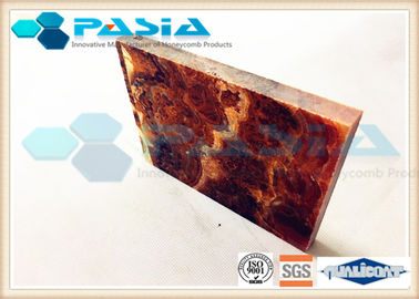 China Schiffbau-Bienenwabe unterstützte Steinzusammengesetzte Marmorierungplatten wasserdicht fournisseur