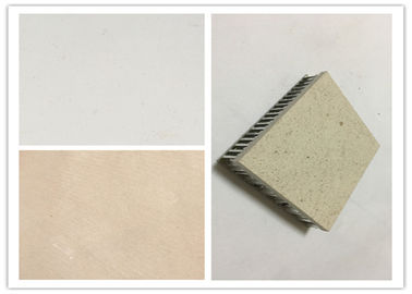 China Feuerbeständiger Kalkstein-dünne Steinplatten, leichte Fassadenelemente für Decken fournisseur