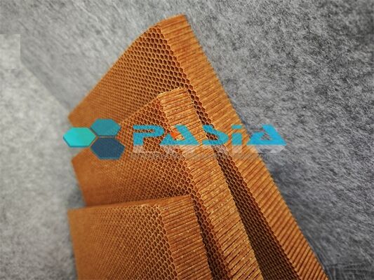 China Railway Industry Train Body Production Use Commercial Aramid Curved Honeycomb Core of High Strength fournisseur