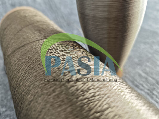 China 23 Micron 2400 tex Basalt Continuous Fiber Roving for Pultrusion Rebar for Concrete fournisseur