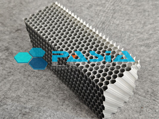 China Corrosion Resistant Chromate‑coated Aluminum Honeycomb Energy Absorber Pad in 1250×1250mm Size for Railway Vehicle Buffering with Stable Plateau Stress Characteristics. fournisseur