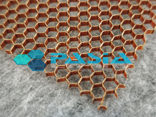 China High Stiffness Lightweight Aramid Honeycomb for Helicopter Rotor Blades fournisseur
