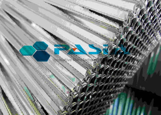 Doppelschichtfolie aus Aluminium, Honigstockenergieabsorber für industrielle Verwendung fournisseur