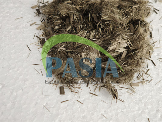 Heat Resistance Anti-friction Basalt Fiber Chopped Strands of 3 mm Chopping Length fournisseur