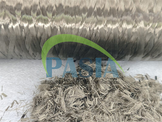 Alkali Proof Basalt Fiber Chopped Strands for Durable Asphalt Pavement Reinforcement fournisseur