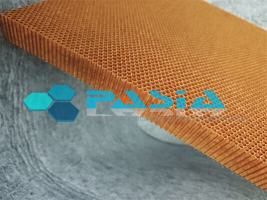 Flex Core Aramid Honeycomb for Three D Shaped Parts Requiring Insulation and Non Conductivity fournisseur