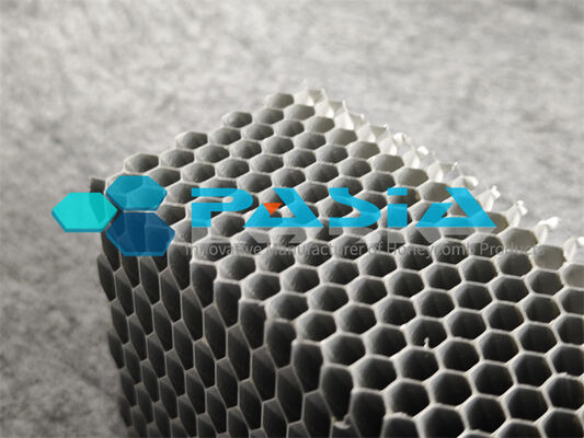 Corrosion Resistant Chromate‑coated Aluminum Honeycomb Energy Absorber Pad in 1250×1250mm Size for Railway Vehicle Buffering with Stable Plateau Stress Characteristics. fournisseur
