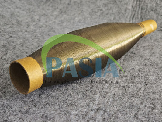 Soft Flexible Twisted Basalt Fiber Yarn with Excellent Drapability and Abrasion Resistance Designed for Weaving Firefighter Protective Clothing and Welding Safety Blankets. fournisseur